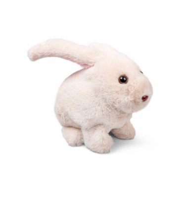 Läs mer om Hoppande kanin som även gör ljud och rör på öronen