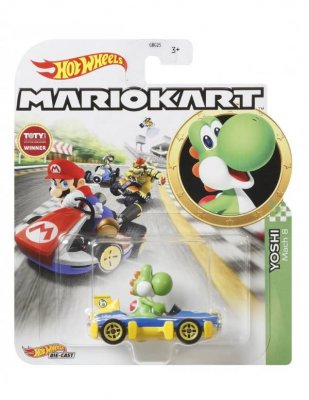 Hot Wheels,  Mariokart, Minifigur Yoshi