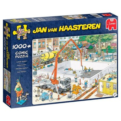 Jan Van Haasteren-pussel, Almost ready?, 1000 bitar