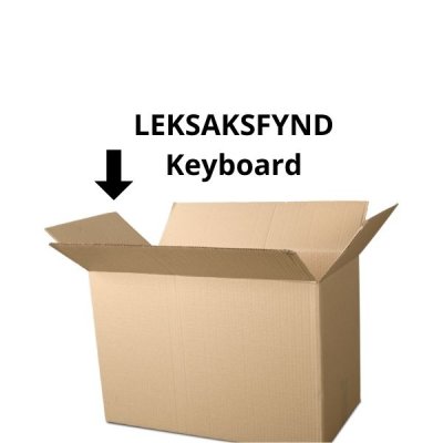 Fyndbox- Piano Keyboard paket