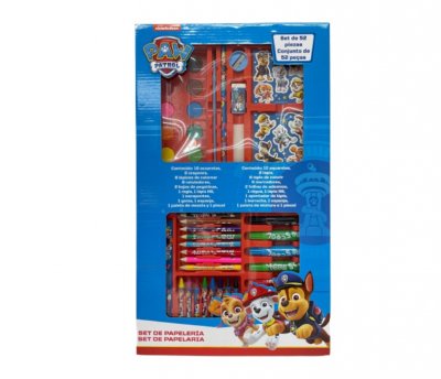 Paw Patrol målarset 52 delar i en box