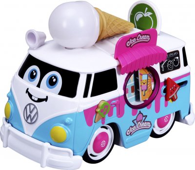 Glassbuss Volkswagen med ljus och ljud