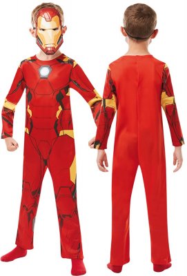 Iron Man maskeraddräkt barn