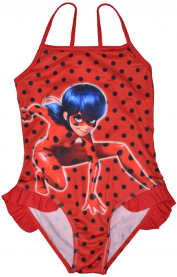 LadyBug röd baddräkt