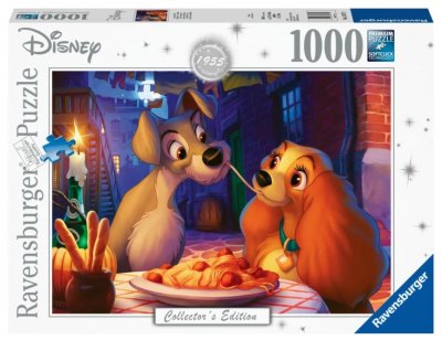 Ravensburger Disney Lady och Lufsen pussel 1000 bitar