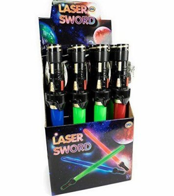 Laser svärd med ljus och ljud