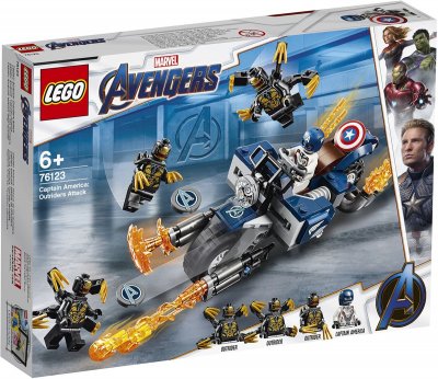LEGO Captain America Outriders Attack