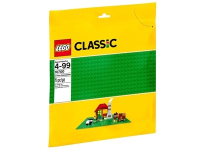 LEGO basplatta grön