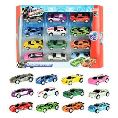 Leksaks-Sportbilar 12-pack set
