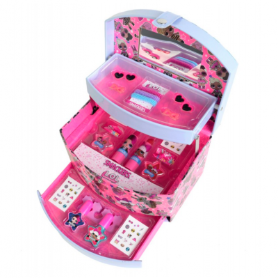 L.O.L surprise! sminkset i fin förpackning med 3 lager