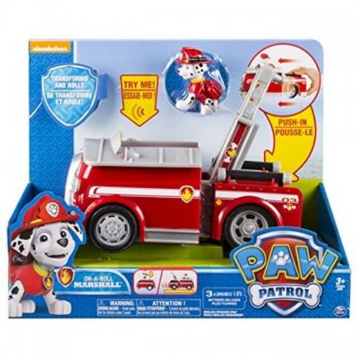 Paw Patrol Marshall brandbil med ljud