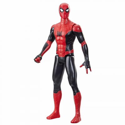 Marvel Spiderman Figur Titan Hero röd och svart