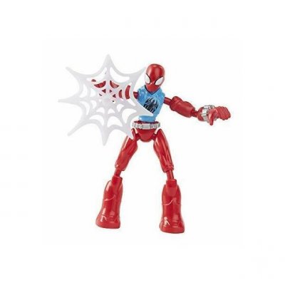 Marvel Scarlet Spiderman figur Bend and flex