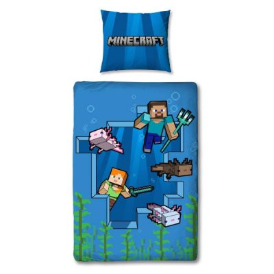 Minecraft Steve och Alex Sängkläder Påslakan 150x210 CM