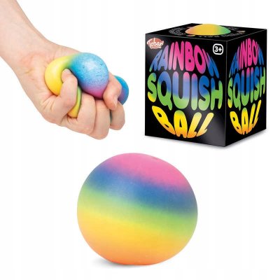 Mini Rainbow boll squishy