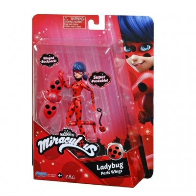 Miraculous Ladybug Paris Wings figurer 13cm