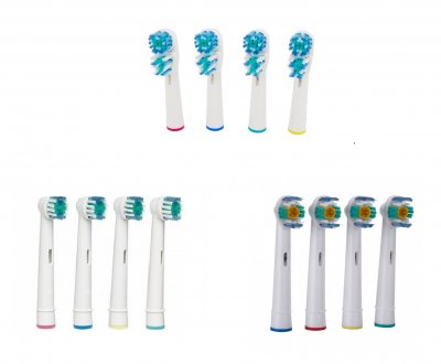 12-pack Oral-B kompatibla tandborsthuvud, mixpaket