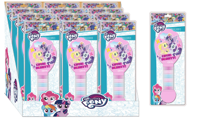 My Little Pony hårborste inkl. 4 st hårband