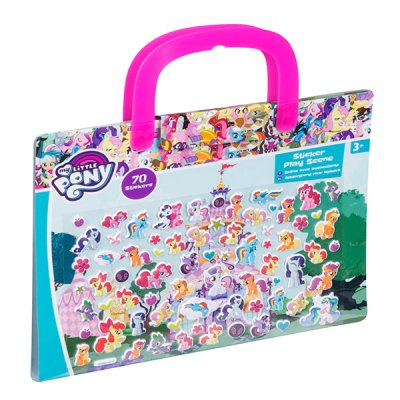 My Little Pony 70 klistermärken och ett lekblad