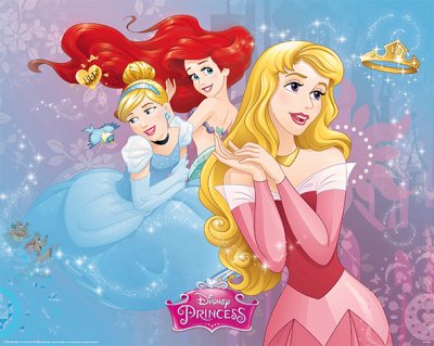 Disney Prinsessa Poster 40x50 cm