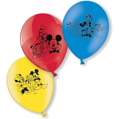 Disney Musse Pigg ballonger 6-pack Latex
