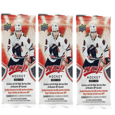 NHL ishockey samlarkort mvp Upper Deck 2021-22