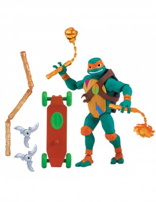 Ninja Turtles Rise of the TMNT Michelangelo figur