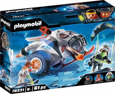 Playmobil Top Agents Spionteam Snöskoter