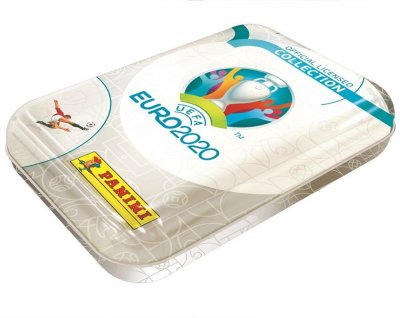 UEFA Euro 2020 Kick Off 2021 Pocket tin Limited Edition kort och fotbollskort