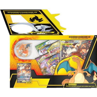 Pokémon Reshiram & Charizard GX Tag Team Figure Collection Box