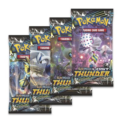 Pokemon Sun & Moon Lost Thunder Booster samlarkort