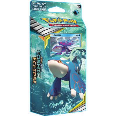 Pokémon Sun & Moon Cosmic Eclipse Kyogre Theme Deck samlarkort 60 st