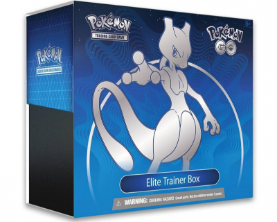 Pokémon Go Elite Trainer box Mewtwo Samlarkort