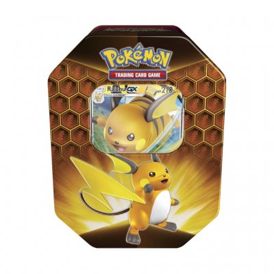 Pokemon Hidden Fates Tin Raichu samlarkort