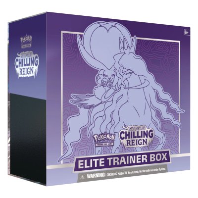 Pokémon Elite Trainer Box samlarkort Sword & Shield Chilling Reign Shadow Rider Calyrex