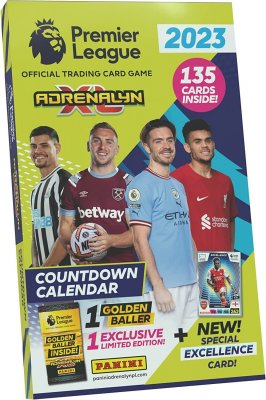 Fotbollskort Premier League Julkalender 2022/23 Booster samlarkort