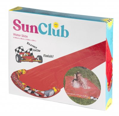Vattenbana Slide Bil motiv 5m
