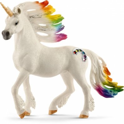 Schleich - Bayala Rainbow Unicorn Stallion Toy