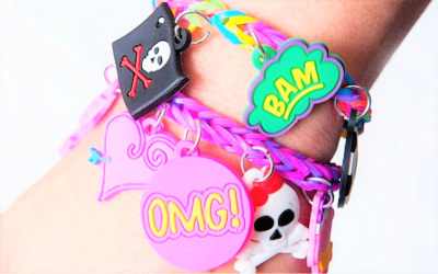 Berlocker till pyssel 20 st, bra till Loom Bands