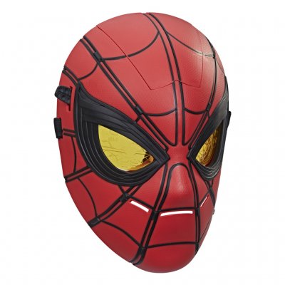 Spiderman mask med lysande ögon