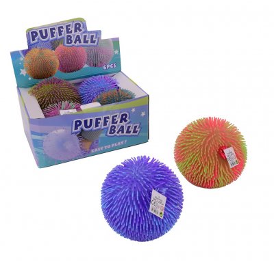 Fluffig stressboll XL olika färger 23 cm
