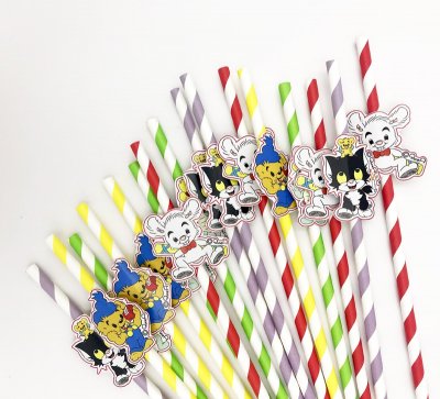 Papperssugör i bamsemotiv 16 pack