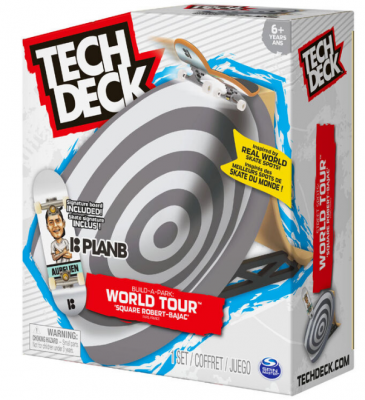 Tech Deck, Bygg din egna Skatevärld, fingerskateboard ingår