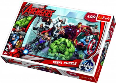 The Avengers pussel - 100 bitar