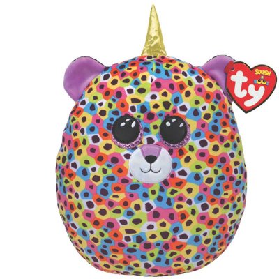 TY Gosedjur Giselle Leopard squish a boos 35 cm