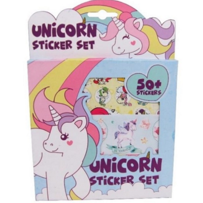Unicorn Stickerset, ca 50st