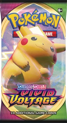 Pokemon Sword & Shield Vivid Voltage Booster Samlarkort
