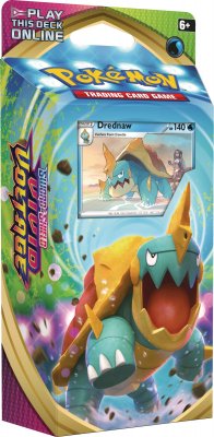 Pokémon Sword & Shield Vivid Voltage Drednaw Theme Deck samlarkort 60 st