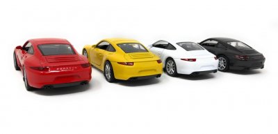 WELLY Porsche 911 Carrera, 12 cm